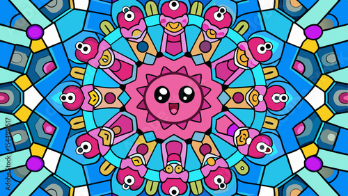 Kaleidoscopic AI Evolution – Broken Symmetry Vector Memories of Machine Intelligence.