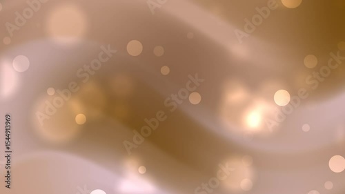 Brown bokeh background with glowing lights.