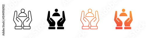 Human Resources Multiple Style Icon Set Collection 