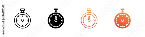 Time Multiple Style Icon Set Collection 