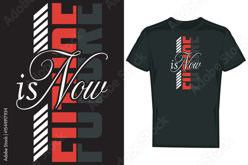 Custom Trendy Unique Typography T shirt Design