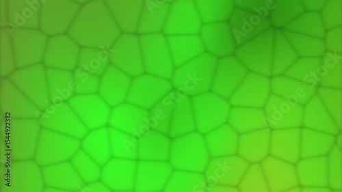 Green polygonal abstract background.