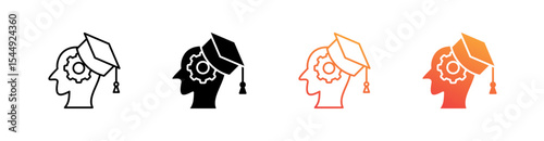 Creation Multiple Style Icon Set Collection 