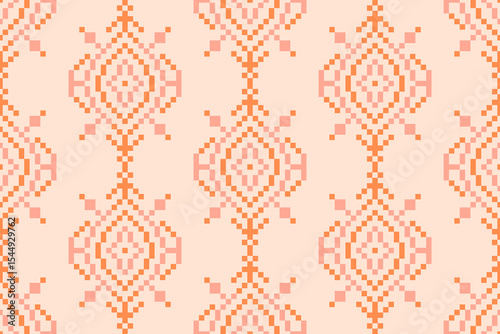 seamless pixel pattern, seamless pattern illustration
