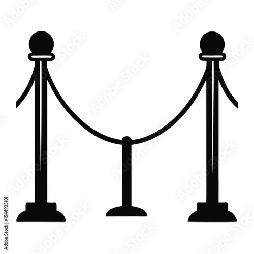 black and white podium
