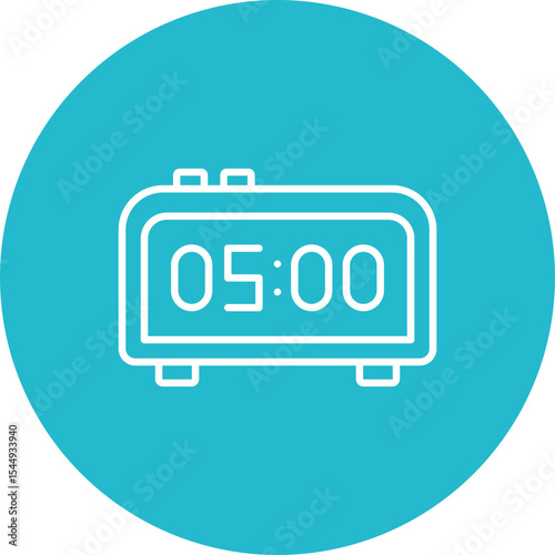 Digital Clock Icon
