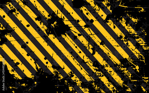 grunge hazard stripes background