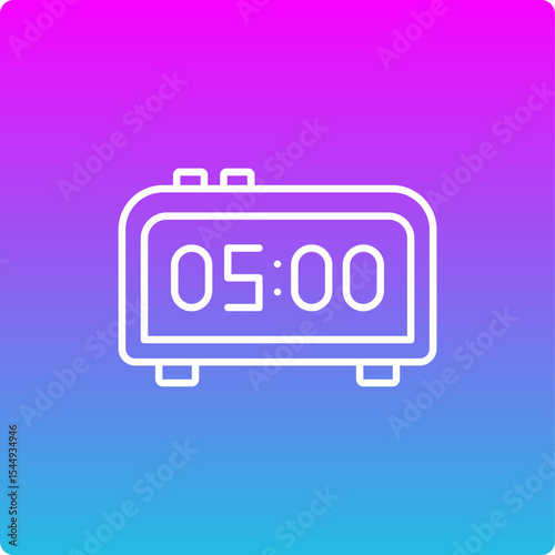 Digital Clock Icon
