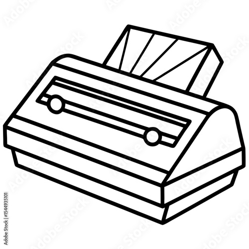 Stud Detector Minimalist Line Art Vector