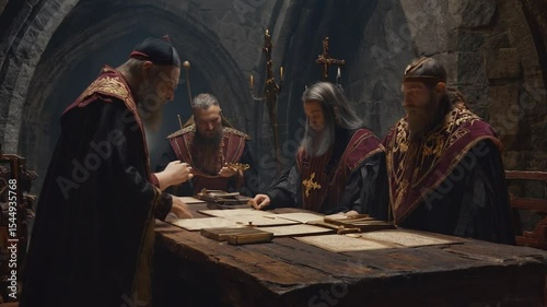 Trial of the Inquisition.