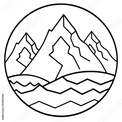 Andean Line Art Vibes