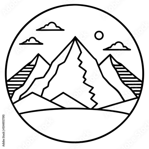 Andean Line Art Vibes