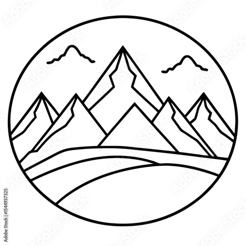 Andean Line Art Vibes