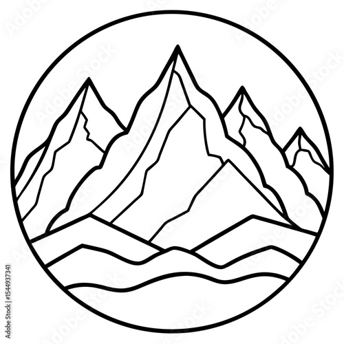 Andean Line Art Vibes