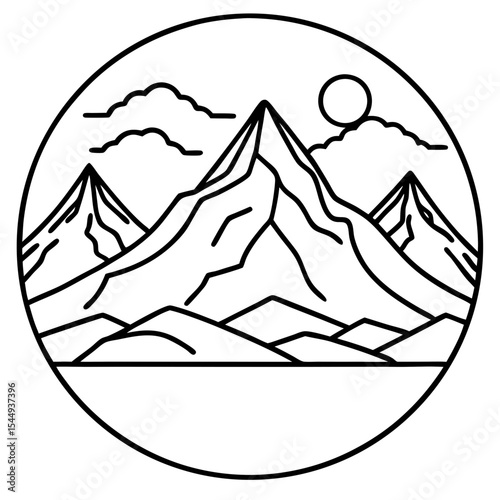 Andean Line Art Vibes