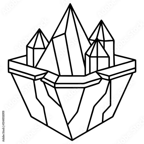 Calm Pebble Flow – Zen Vector