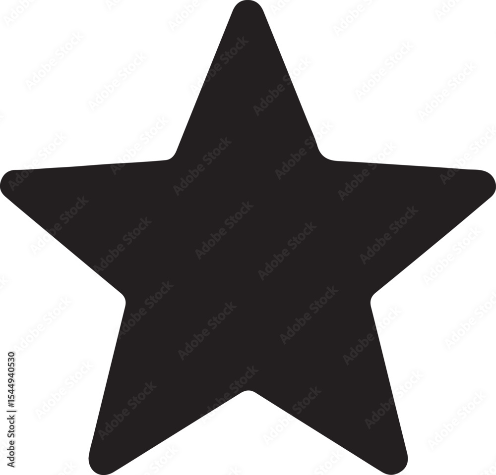 Black Star Icon Simple, Elegant, and Versatile Design Element Black Star Icon Simple, Elegant, and Versatile Design Element