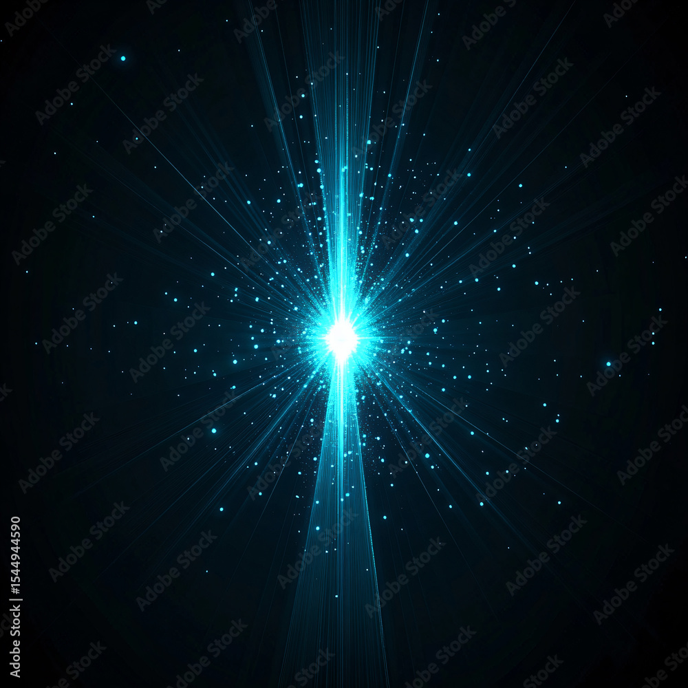 Fototapeta premium light glow effect on black background