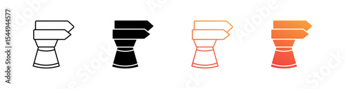 Popcorn Maker Multiple Style Icon Set Collection 