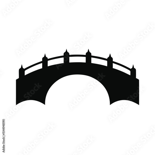 A captivating vector silhouette of a city skyline featuring iconic architecture and towering landmarks