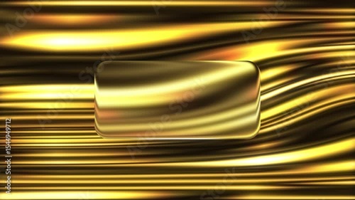Gold Liquid Glass Effect Background Animation
