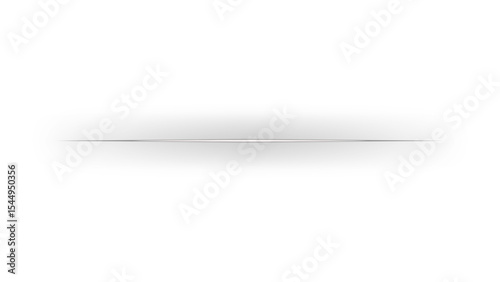 Subtle Horizontal Shadow Line: A faint, elongated grey bar creating a gentle dividing line or understated ground effect, perfect for a transparent background.

