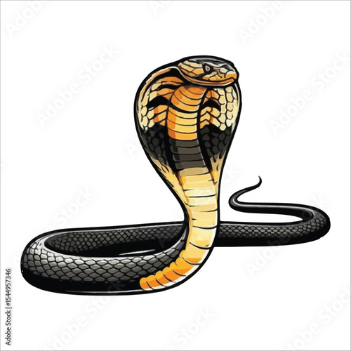 King cobra vector The Serpent King