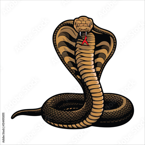 King cobra vector The Serpent King