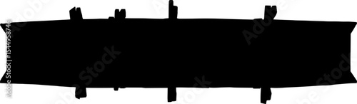 Sluice silhouette
