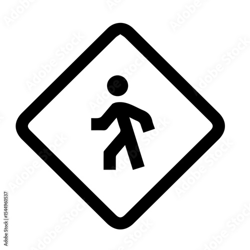 icon pedestrian crossing