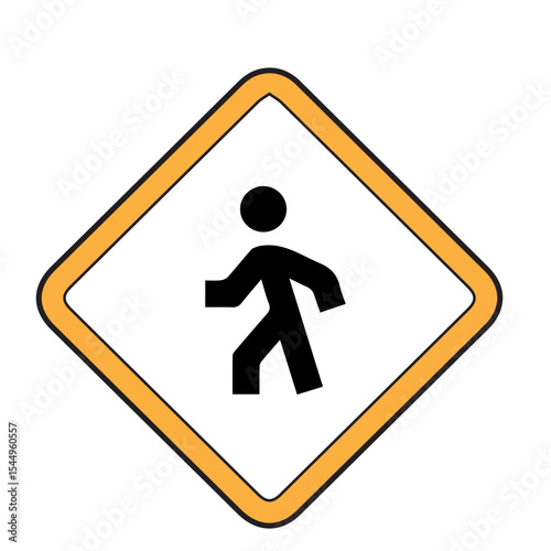 icon pedestrian crossing