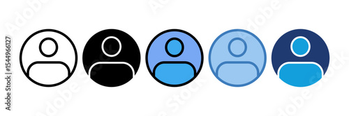 Profile Picture Icon Element For Design