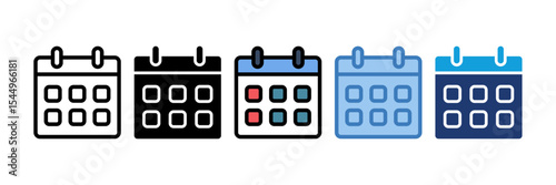 Calendar Icon Element For Design