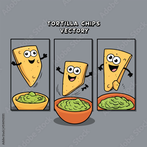 National Guacamole Day Vector Collection – Avocado, Guac, and Cartoon Food Designs in Solid Color Flat Style for Posters, T-Shirts, Stickers, Social Media & More