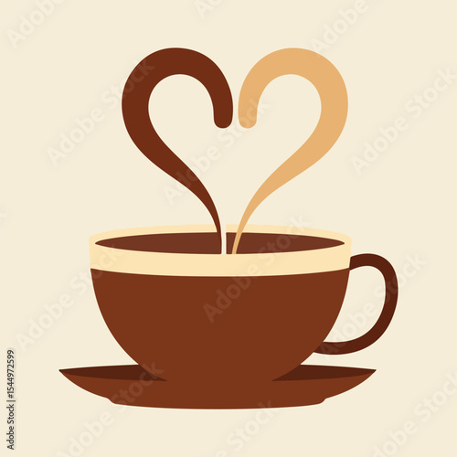 World Gratitude Day vector illustration with hands holding heart, gratitude jar, thank you notes, and kindness symbols in warm solid colors for thank you cards, social media, and campaigns.