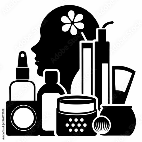 vector illustration of a set of gardening tools