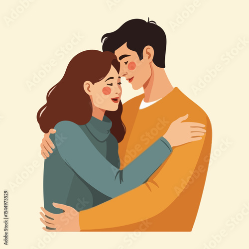 Wife Appreciation Day vector illustrations featuring romantic couples, heartfelt gifts, loving moments, and elegant heart designs in solid colors.