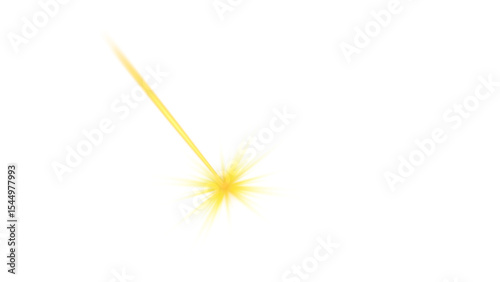 Light Streak Transparent Background