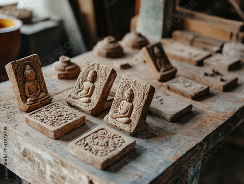 Handcrafted Buddha Amulet Making