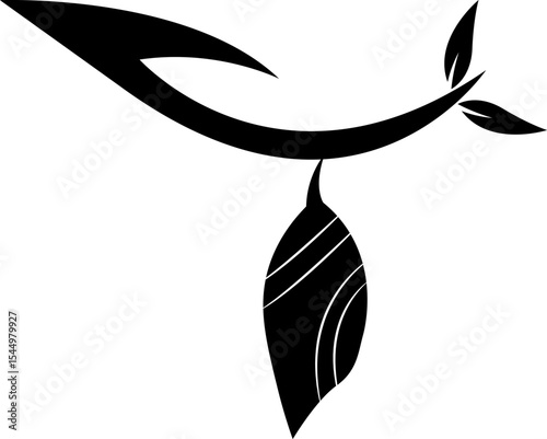 Cocoon logo vector illustration design template