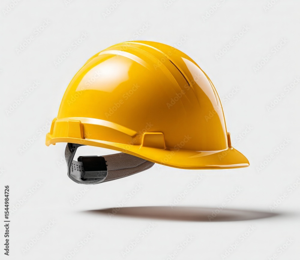 Fototapeta premium Isolated Yellow Hard Hat