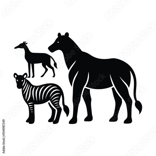 zebra vector illustration
