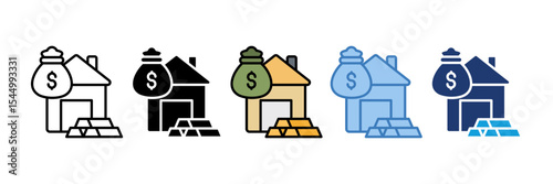Asset Icon Element For Design