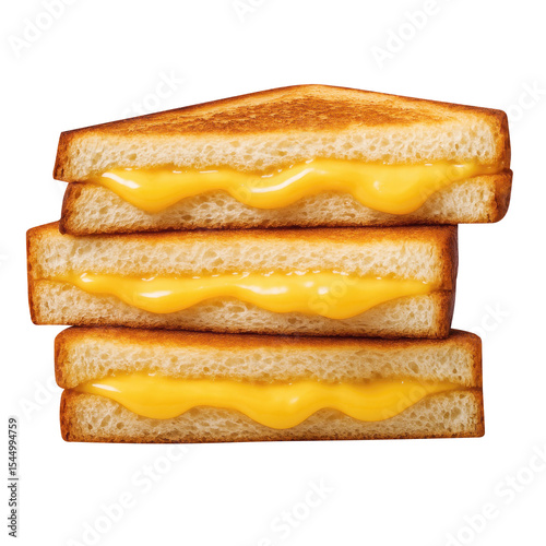 Grilled cheese sandwich melted cheese toasted bread golden brown snack lunch comfort food stack delicious gooey texture