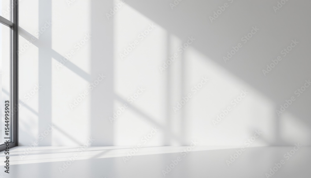Fototapeta premium a clean white background with a soft gradient from top to bottom, offering a serene and minimalist appearance, variation 191, subtle tone shift, soft lighting, minimal design