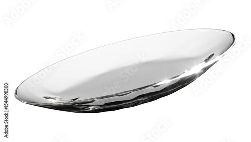 Single Blue-Grey Glass Star Trophy on a Black Base, Symbolizing Achievement, Excellence, and Recognition