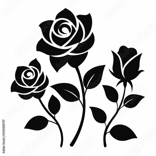 Black and white background