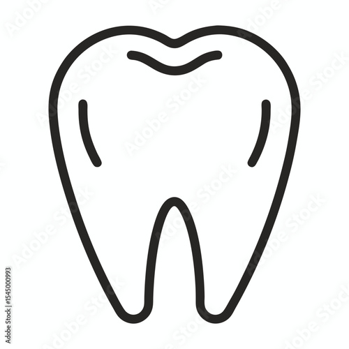 vector tooth icon