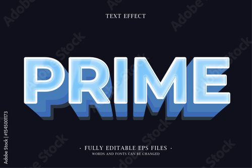 Prime - 3D Neon Text Effect