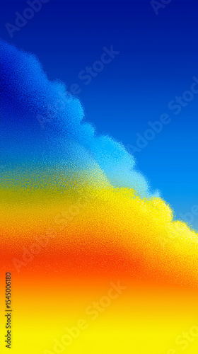 abstract gradation landscape